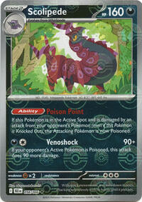 Scolipede (Poke Ball Pattern) (56) - SV: Black Bolt (BLK)
