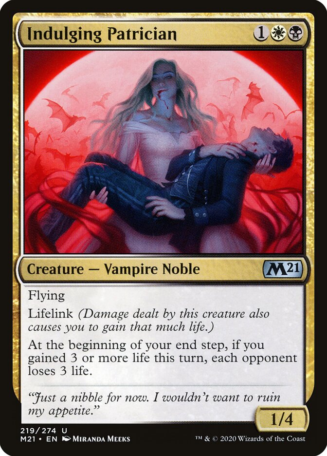 Indulging Patrician (219) - Core Set 2021 (M21)