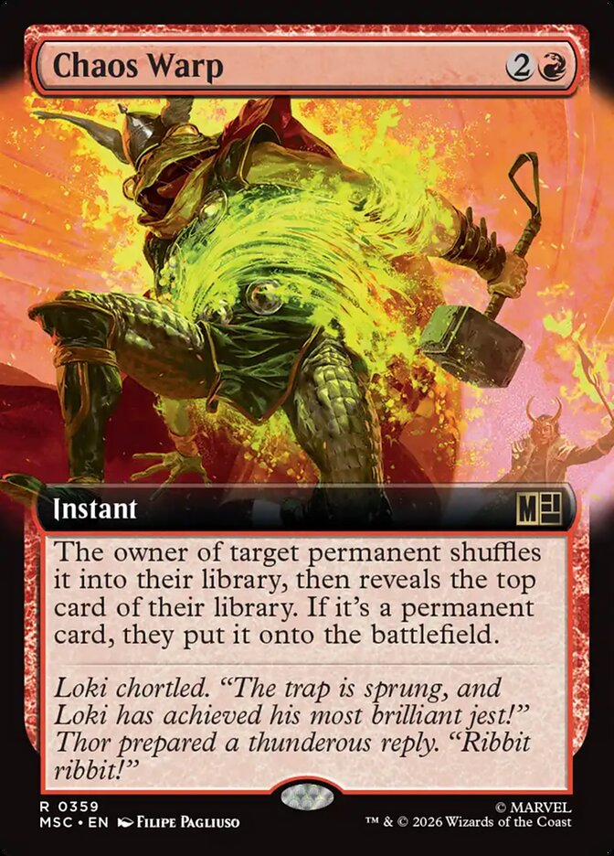 Chaos Warp (359) - Marvel Super Heroes Commander (MSC)