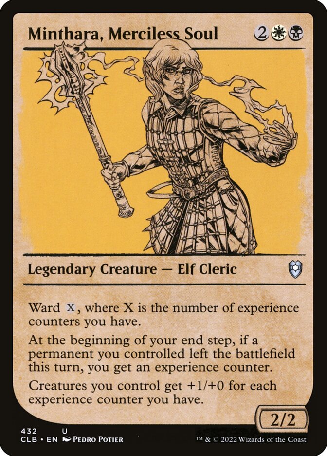 Minthara, Merciless Soul (432) - Commander Legends: Battle for Baldur's Gate (CLB)