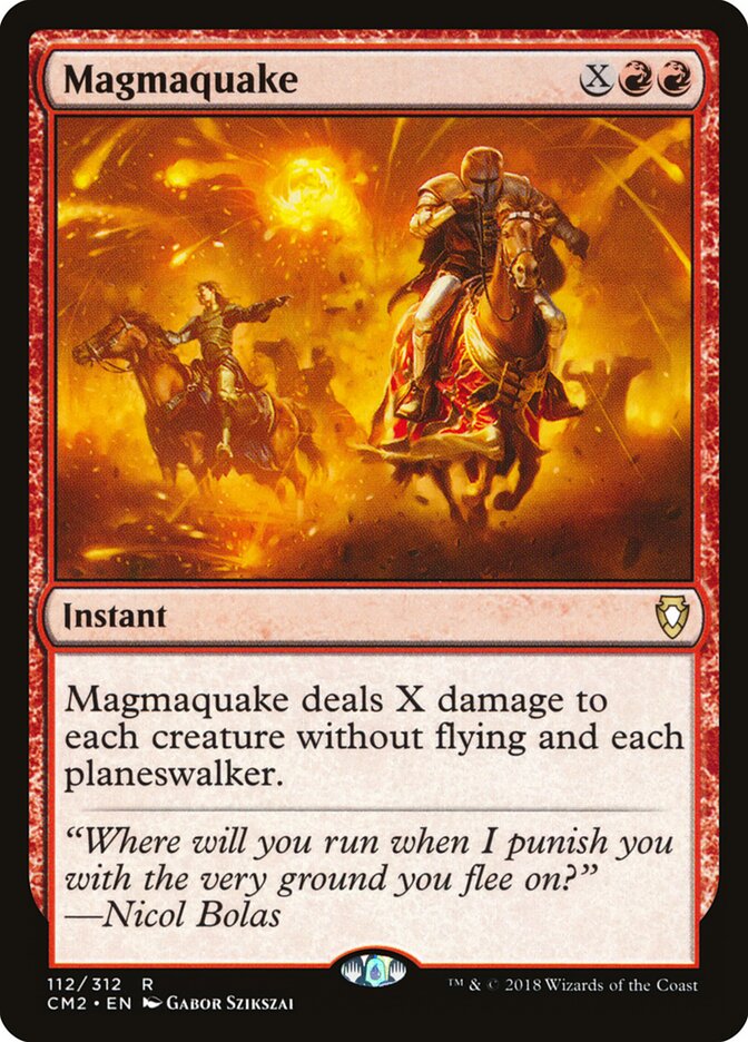 Magmaquake (112) - Commander Anthology Volume II (CM2)