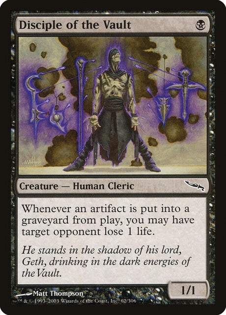 Disciple of the Vault (62) - Mirrodin (MRD)
