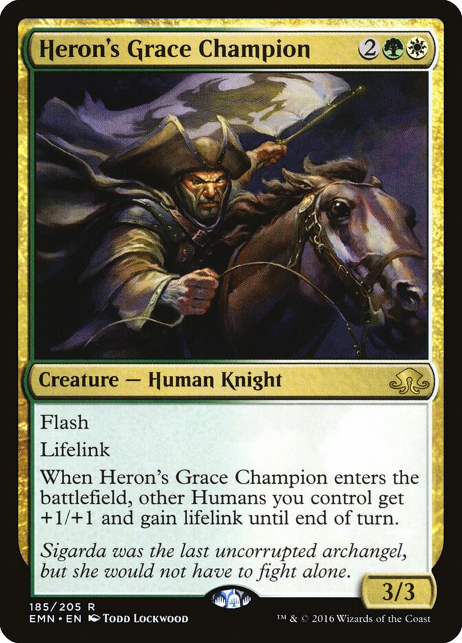 Heron's Grace Champion (185) - Eldritch Moon (EMN)