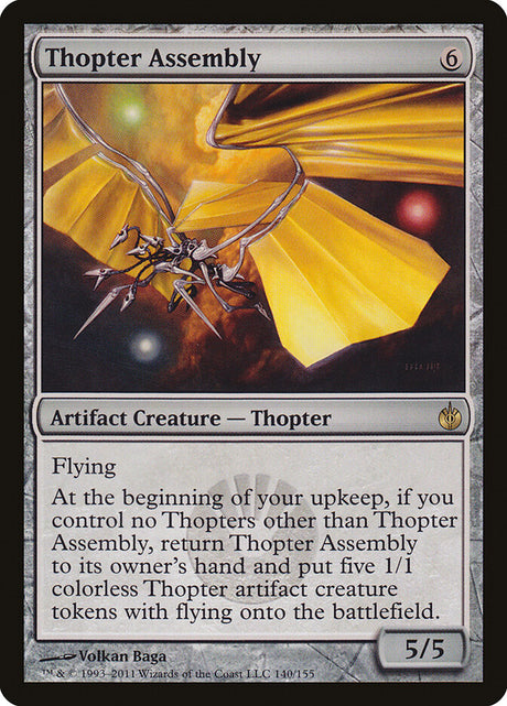 Thopter Assembly (140) - Mirrodin Besieged (MBS)