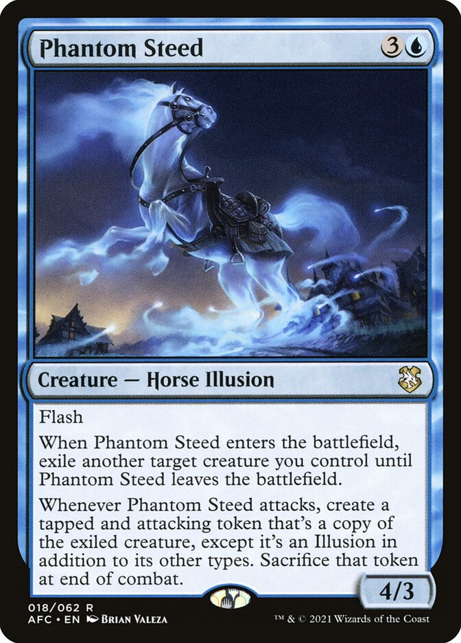 Phantom Steed (18) - Forgotten Realms Commander (AFC)