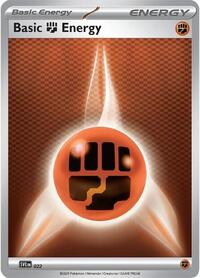 Basic Fighting Energy (22) - SVE: Scarlet & Violet Energies (SVE)