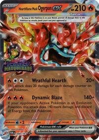 Hearthflame Mask Ogerpon ex (Twilight Masquerade Stamp) (40) - Miscellaneous Cards & Products (MCAP)