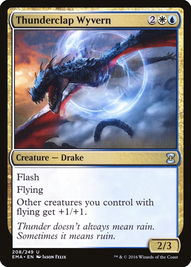 Thunderclap Wyvern (208) - Eternal Masters (EMA)