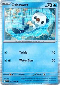Oshawott - 021/086 (Unova Poster Collection) (21) - Miscellaneous Cards & Products (MCAP)