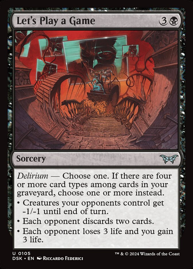 Let's Play a Game - [Foil] Duskmourn: House of Horror (DSK)