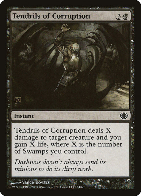Tendrils of Corruption (54) - Duel Decks: Garruk vs. Liliana (DDD)