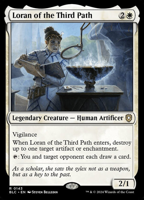 Loran of the Third Path (143) - Bloomburrow Commander (BLC)