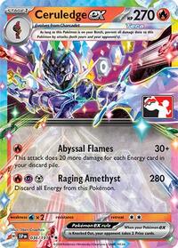 Ceruledge ex (36) - Prize Pack Series Cards