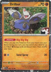 Drilbur - 085/162 (Cosmos Holo) (85) - Prize Pack Series Cards