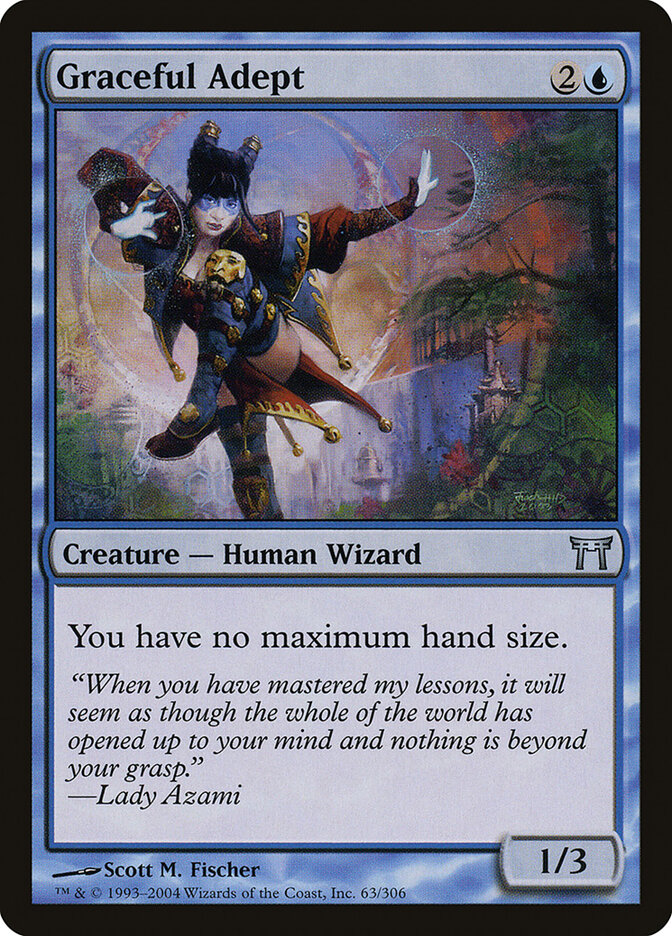 Graceful Adept (63) - Champions of Kamigawa (CHK)