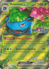 Venusaur ex (Stellar Crown Stamp) (1) - Miscellaneous Cards & Products (MCAP)