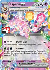 Espeon ex (34) - Prize Pack Series Cards