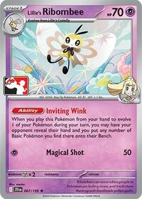 Lillie's Ribombee (67) - Prize Pack Series Cards