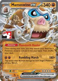 Mamoswine ex (79) - Prize Pack Series Cards