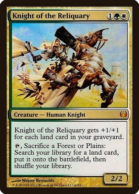 Knight of the Reliquary (1) - Duel Decks: Knights vs. Dragons (DDG)