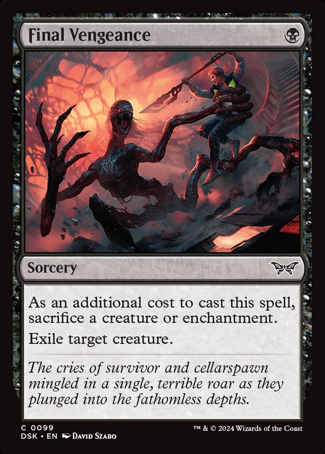 Final Vengeance - [Foil] Duskmourn: House of Horror (DSK)