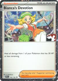 Bianca's Devotion - 142/162 (Cosmos Holo) (142) - Prize Pack Series Cards