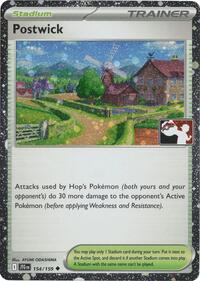 Postwick - 154/159 (Cosmos Holo) (154) - Prize Pack Series Cards