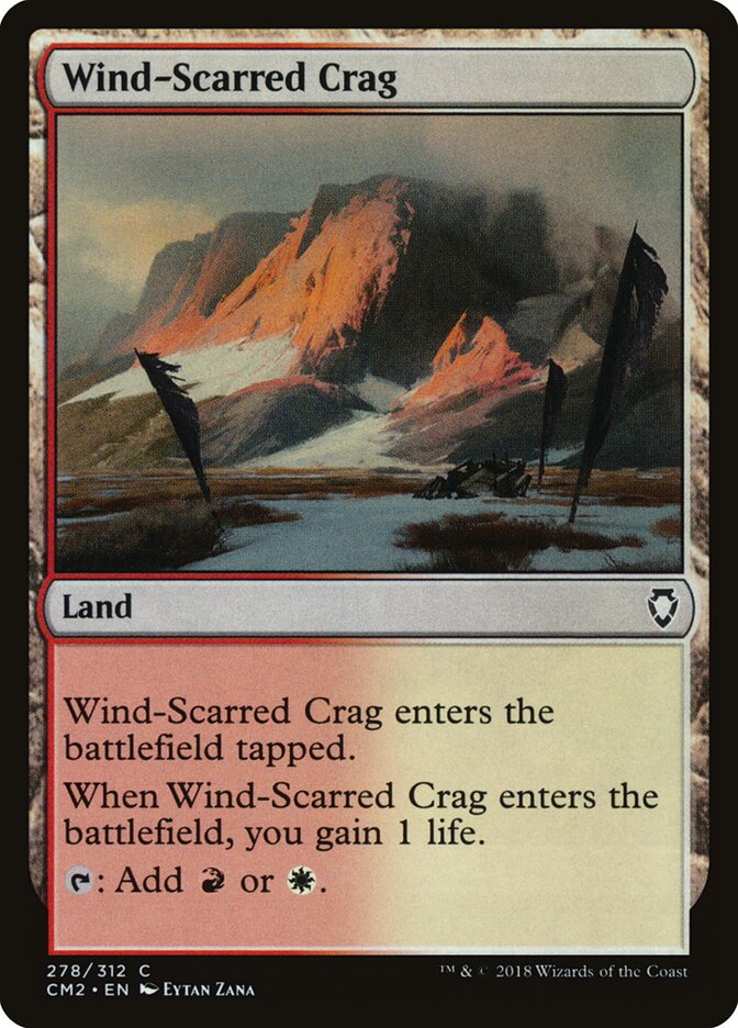Wind-Scarred Crag (278) - Commander Anthology Volume II (CM2)