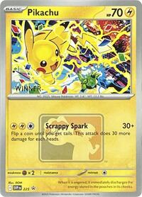 Pikachu - 225 (World Championship 2025) (225) - SV: Scarlet & Violet Promo Cards (SVP)