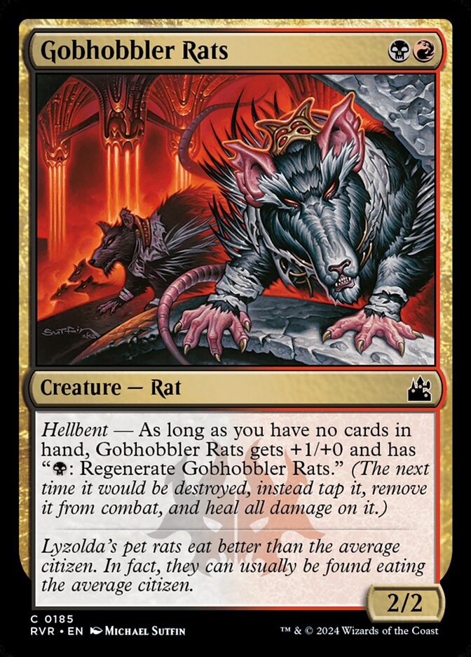 Gobhobbler Rats (185) - Ravnica Remastered (RVR)