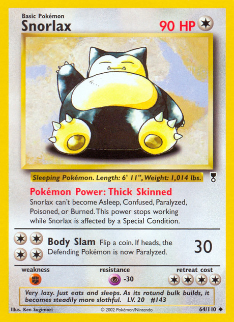 Snorlax (64/110) - Legendary Collection (LC)