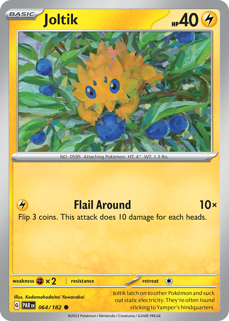 Joltik (64/182) - [Reverse Holo] Paradox Rift (PAR)