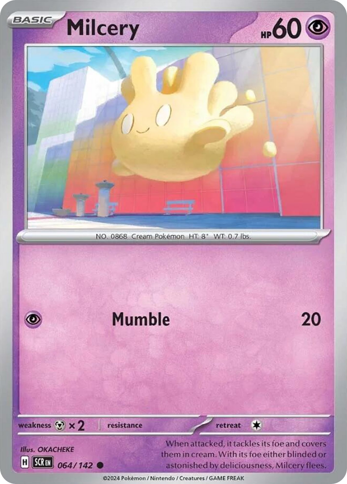 Milcery (64/142) - Stellar Crown (SCR)