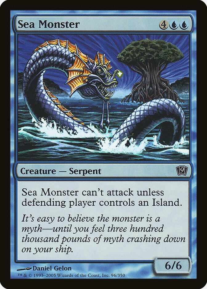 Sea Monster (96) - Ninth Edition (9ED)