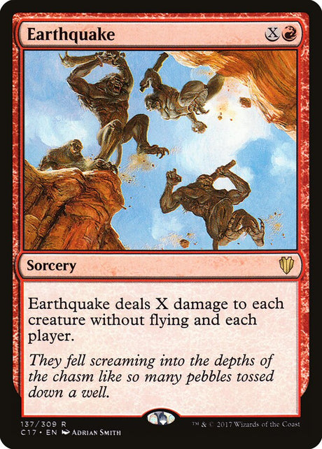 Earthquake (137) - Commander 2017 (C17)