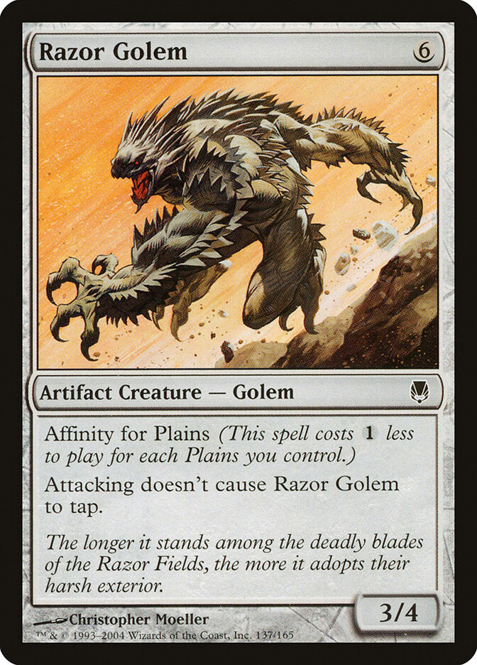 Razor Golem (137) - Darksteel (DST)