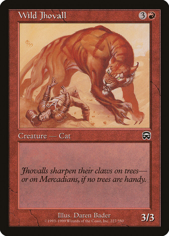 Wild Jhovall (227) - Mercadian Masques (MMQ)