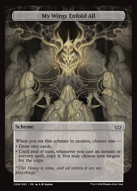 My Wings Enfold All (348) - Duskmourn: House of Horror Commander (DSC)