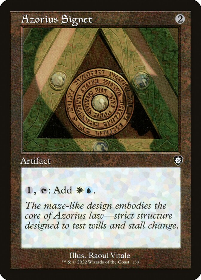 Azorius Signet (133) - The Brothers' War Commander (BRC)