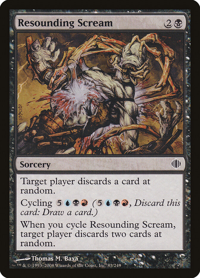 Resounding Scream (83) - Shards of Alara (ALA)