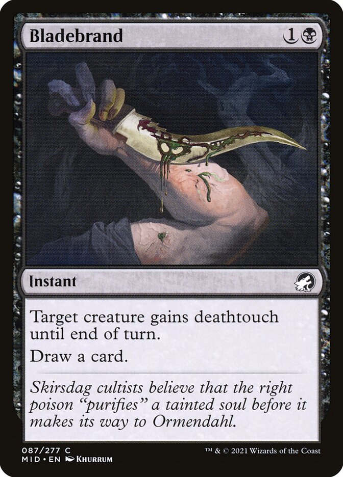 Bladebrand (87) - Innistrad: Midnight Hunt (MID)