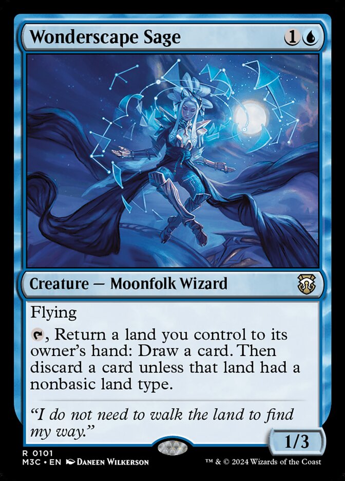 Wonderscape Sage - Modern Horizons 3 Commander (M3C)