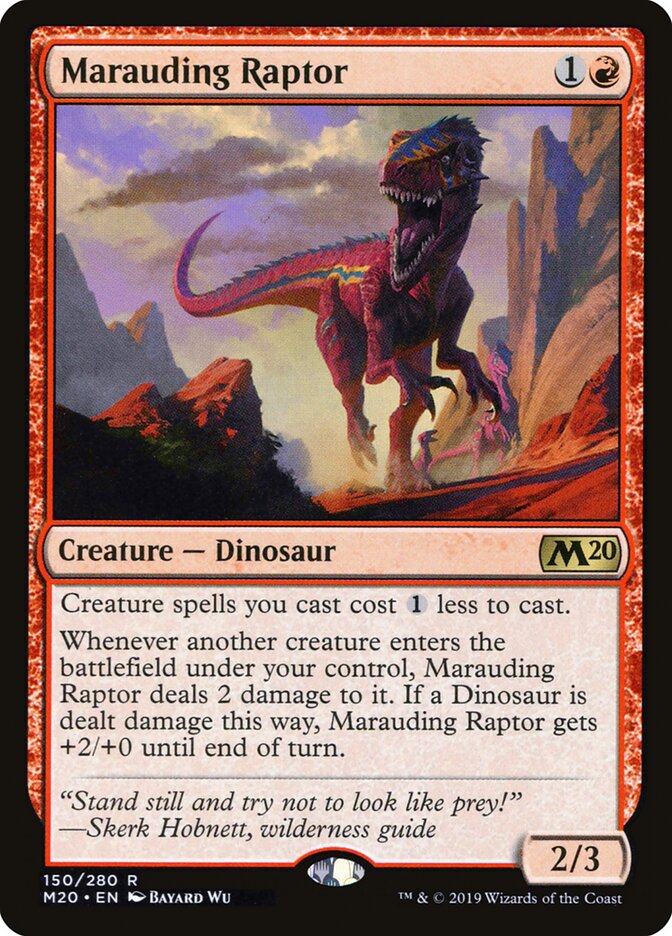 Marauding Raptor (150) - Core Set 2020 (M20)