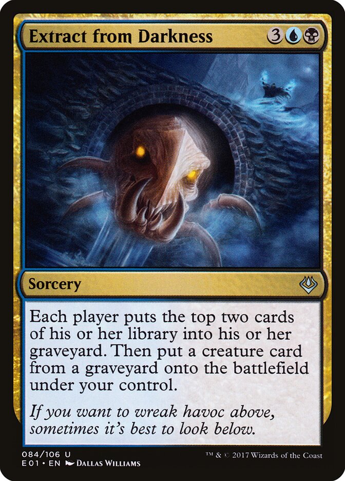 Extract from Darkness (84) - Archenemy: Nicol Bolas (E01)