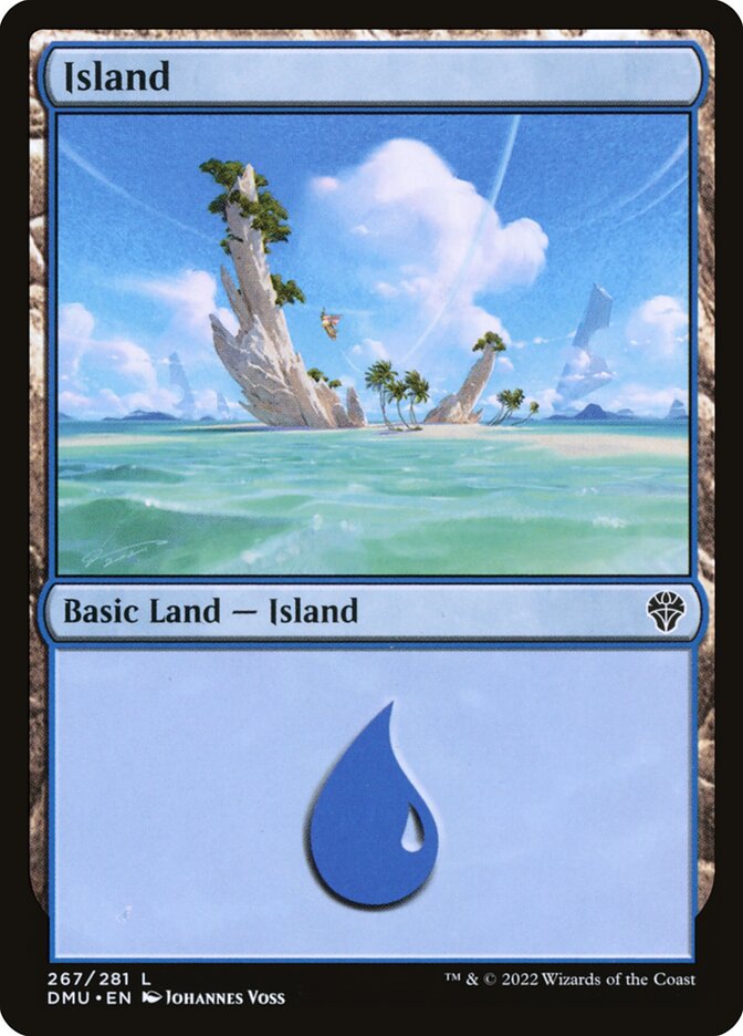 Island (267) - Dominaria United (DMU)