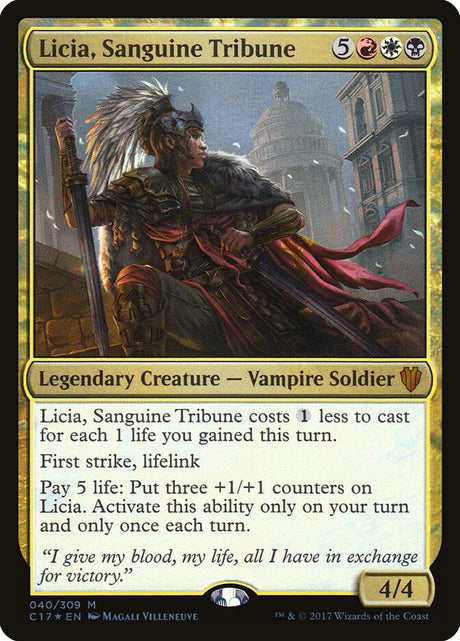 Licia, Sanguine Tribune (40) - Commander 2017 (C17)
