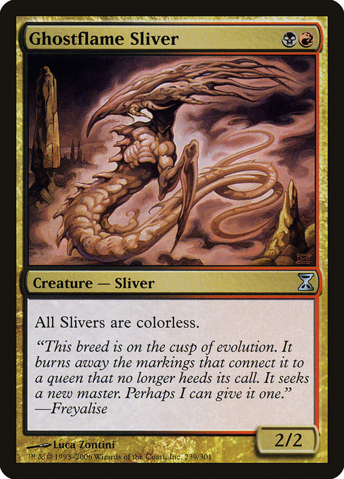 Ghostflame Sliver (239) - Time Spiral (TSP)