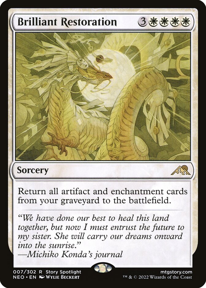 Brilliant Restoration (7) - Kamigawa: Neon Dynasty (NEO)