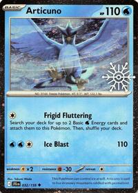 Articuno - 032/159 (Holiday Calendar) (32) - Miscellaneous Cards & Products (MCAP)