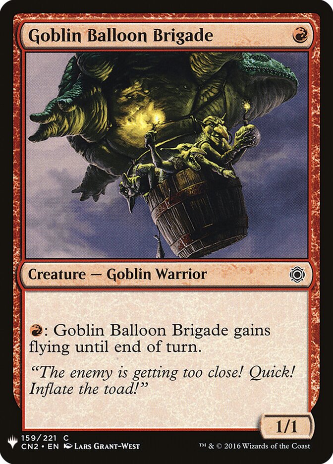 Goblin Balloon Brigade (CN2-159) - The List (PLST)